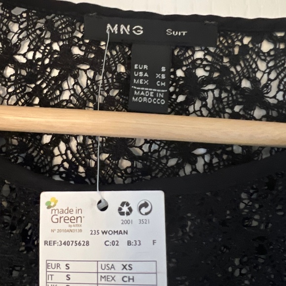Mango black blouse - Picture 3 of 3